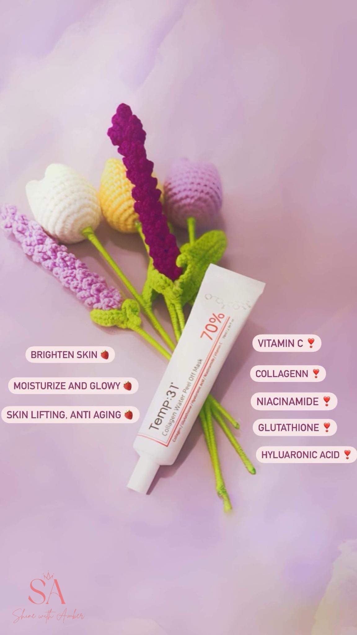 Amazon.com : Collagen Mask TEMP:31 from Korean skin care to